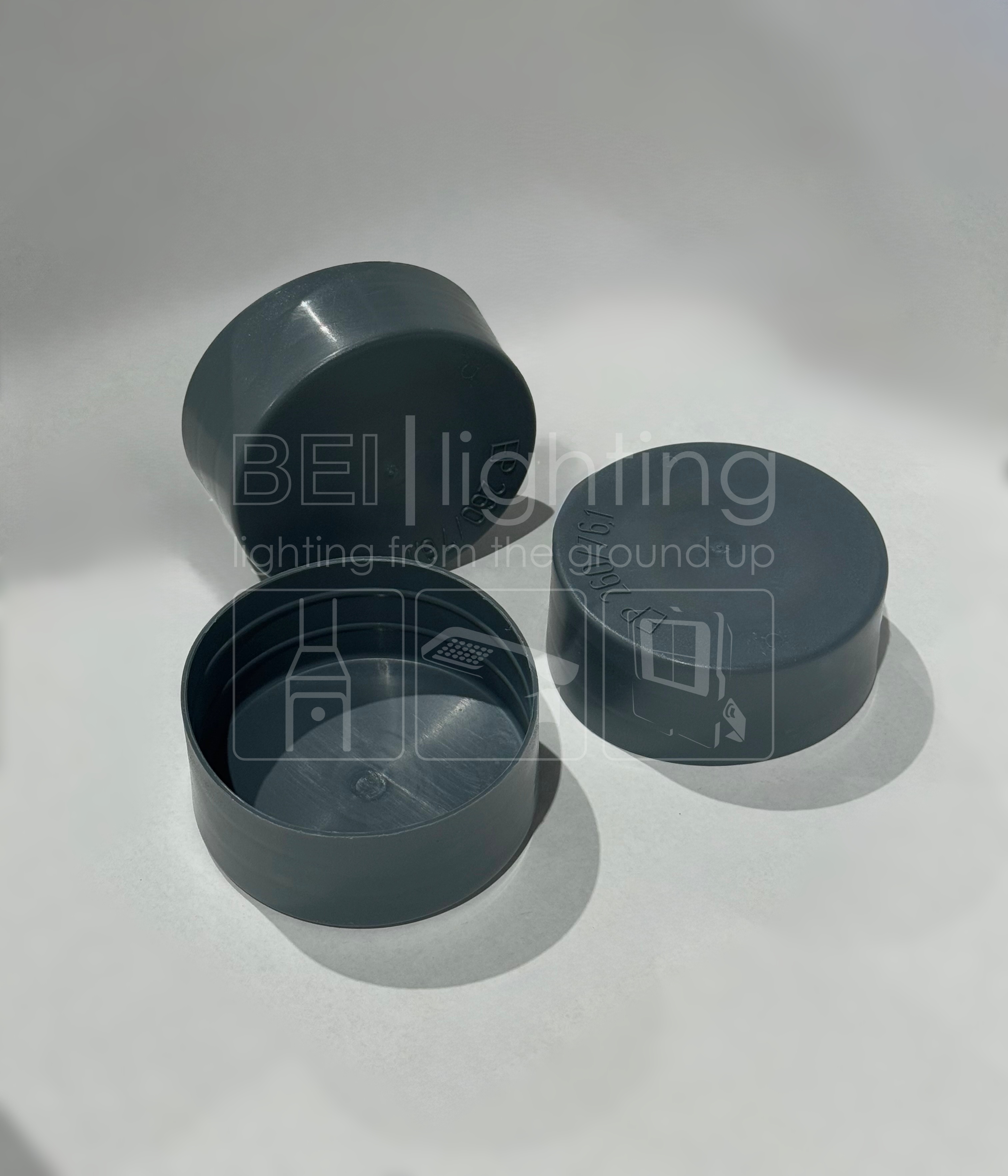 PLASTIC CAP 89MM GREY